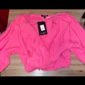 NWT!!! Belted Pink Romper